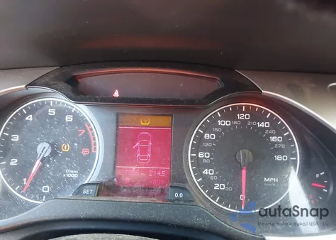 2011 Audi A4 2.0T Premium z USA, uszkodzony, nr VIN WAUAFAFL6BN044758